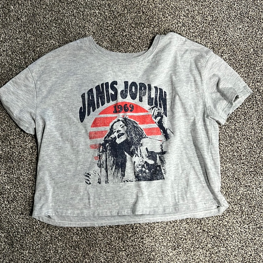 Janis Joplin Crop Top